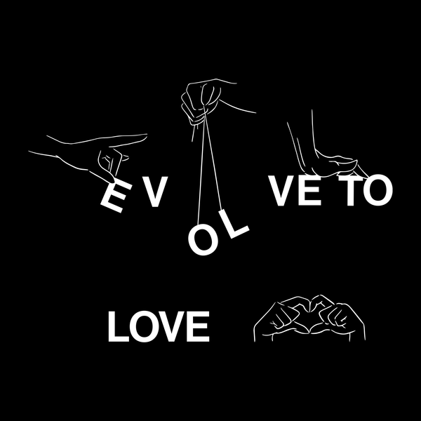 オーガニックコットン トートバッグ|Evolve to Love