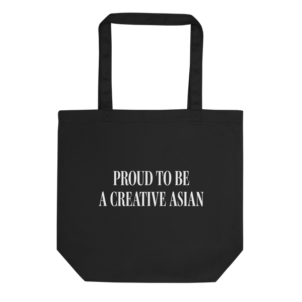 オーガニックコットン トートバッグ|Proud to be a Creative Asian