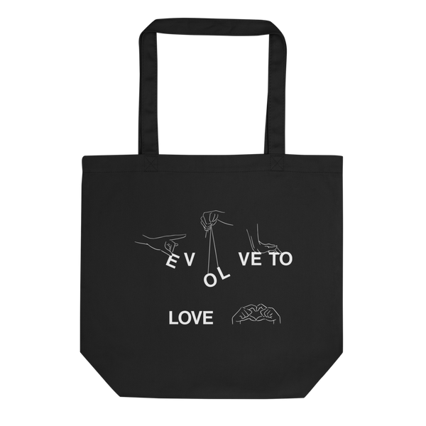 オーガニックコットン トートバッグ|Evolve to Love