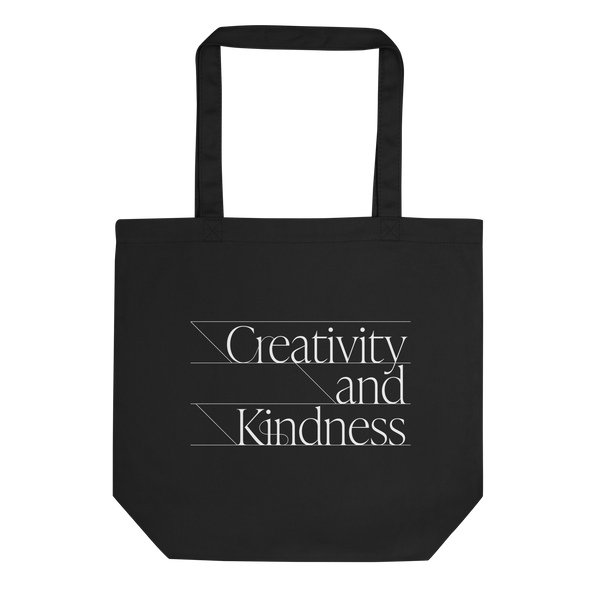 オーガニックコットン トートバッグ|Creativity and Kindness