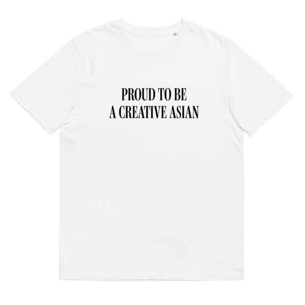 ユニセックス オーガニックコットンTシャツ|Proud to be a Creative Asian