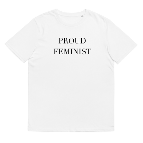 ユニセックス オーガニックコットンTシャツ｜Proud Feminist 